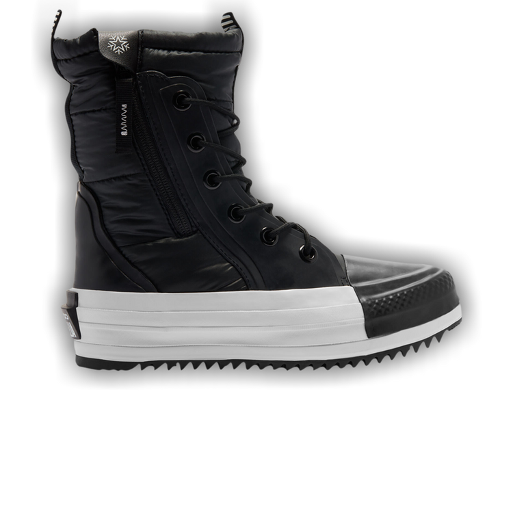 Size Converse Wmns Chuck Taylor All Star MC Boot High 'Water Repellent  Black White'
