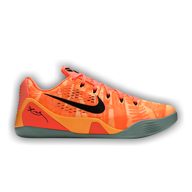 Size 10.5 Kobe 9 EM 'Bright Mango'