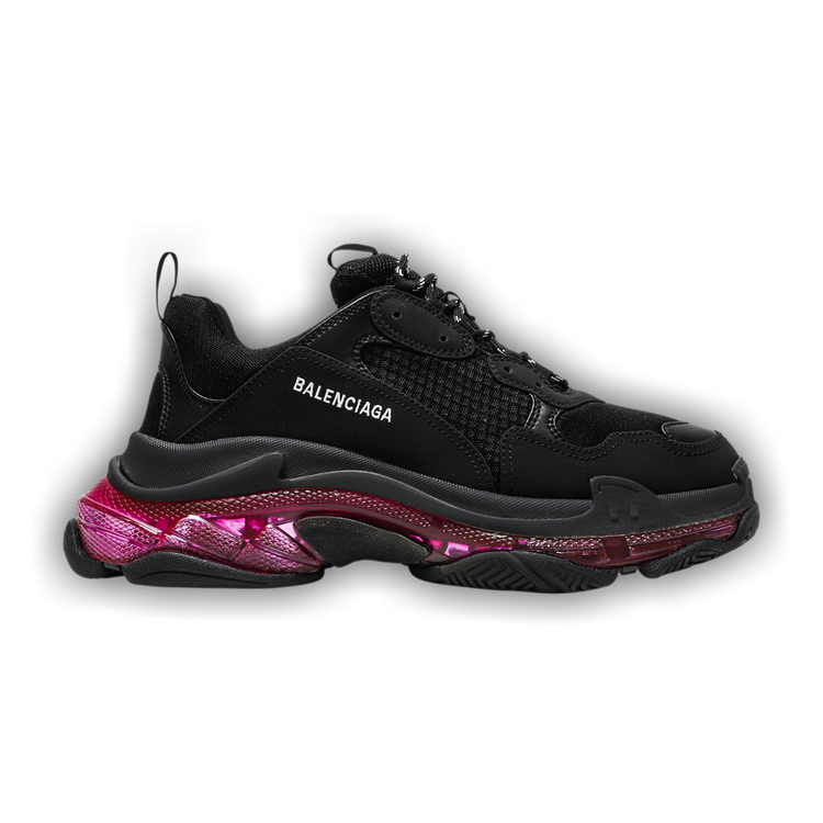 Balenciaga sneakers black and pink outlet