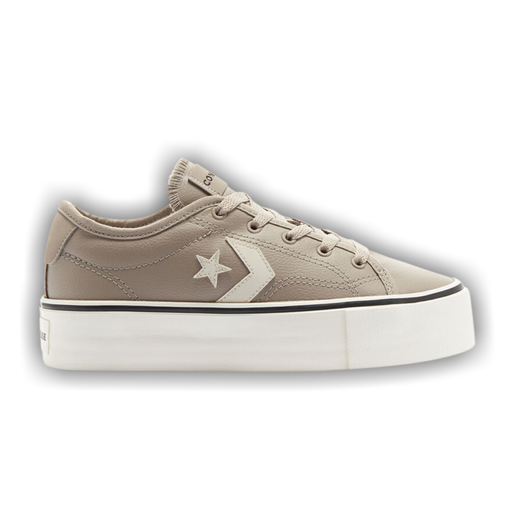 Buy Wmns Star Replay Platform Faux Leather Low Malted Taupe