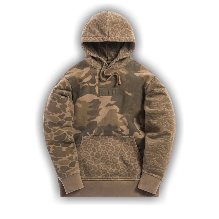 Kith camo online hoodie