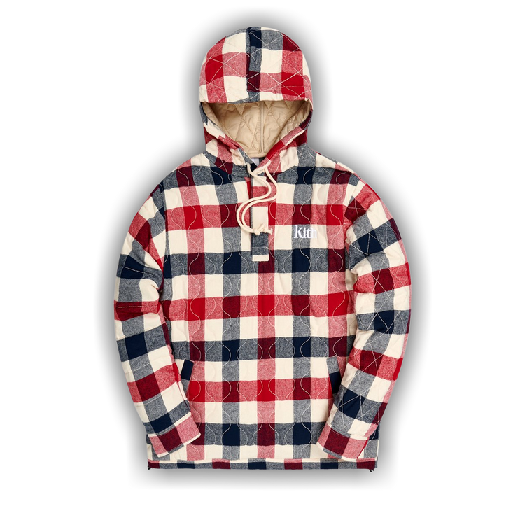 Kith plaid clearance hoodie