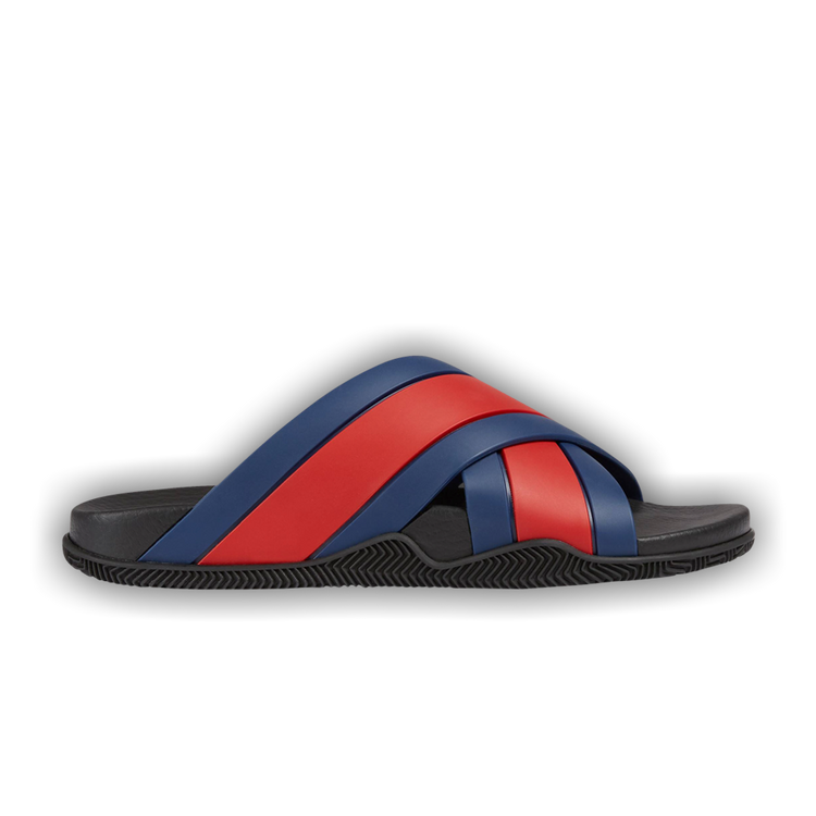 Gucci red white blue slides on sale
