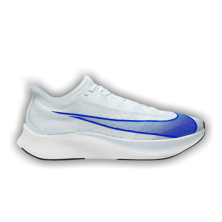Buy Zoom Fly 3 Pure Platinum Racer Blue AT8240 005 GOAT UK