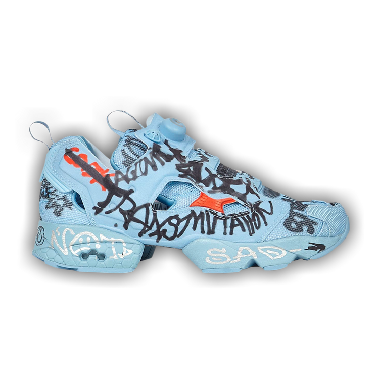 Buy Vetements x InstaPump Fury Graffiti Blue UAH21SN244 BLUE GOAT CA