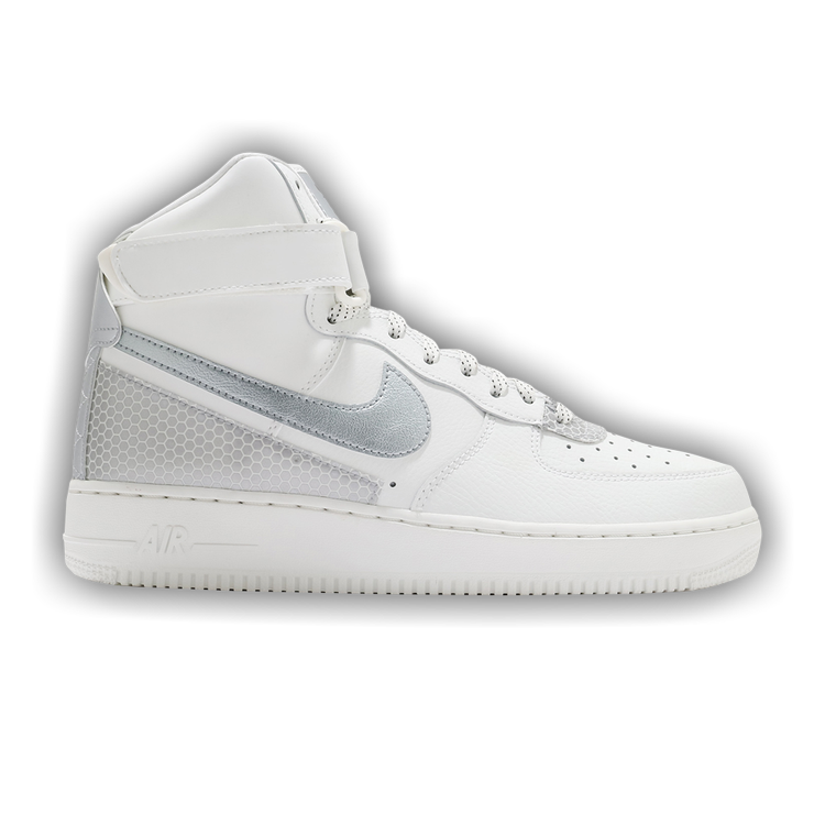 MENS NIKE AIR FORCE 1 LV8 HIGH 3M REFLECTIVE SIZE 9 (CU4159 100