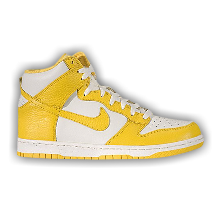 dunk high varsity maize goat