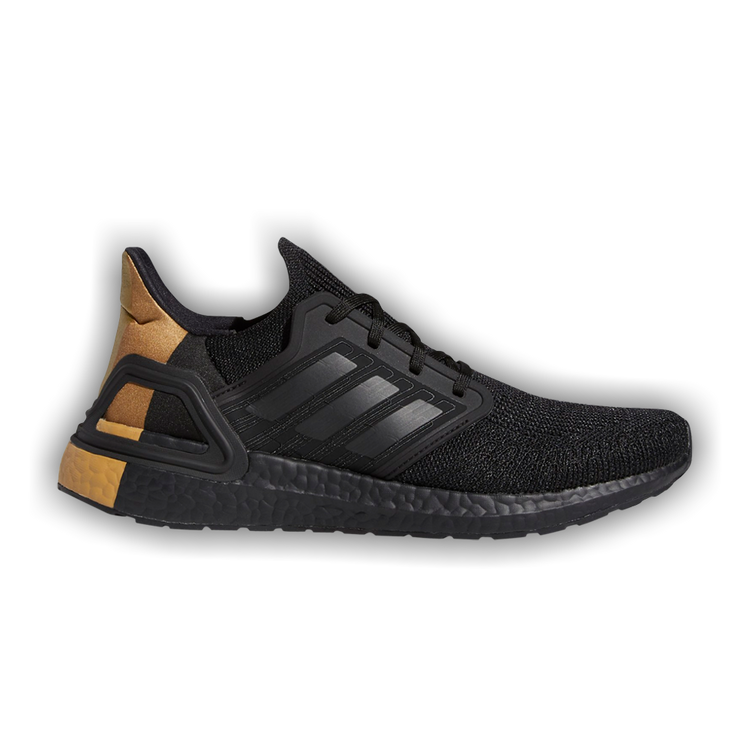 Buy UltraBoost 20 Black Gold Metallic FY2901 GOAT