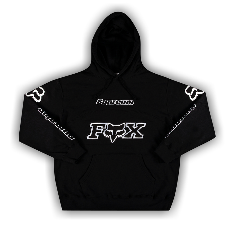 Buy Supreme x Fox Racing Hooded Sweatshirt 'Black' - FW20SW8 BLACK
