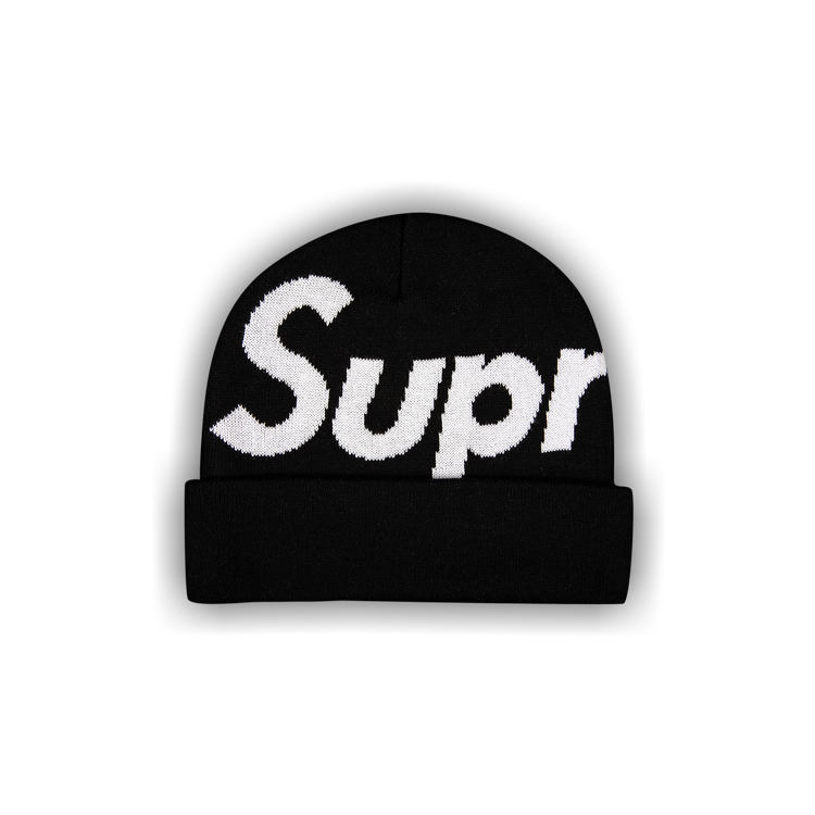 Supreme Big Logo Beanie 'Black'