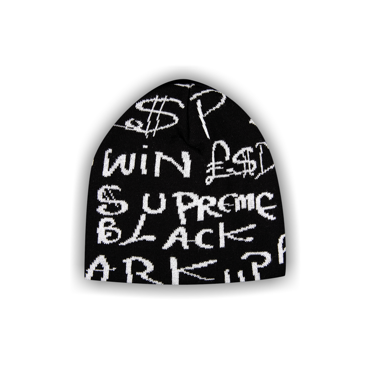 Supreme Black Ark Beanie 'Black' | GOAT