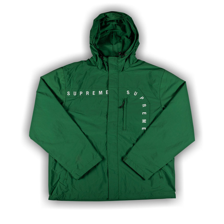 Buy Supreme Curve Logos Ripstop Jacket 'Olive' - FW20J81 OLIVE