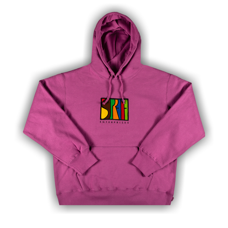 Buy Supreme Enterprises Hooded Sweatshirt 'Bright Purple