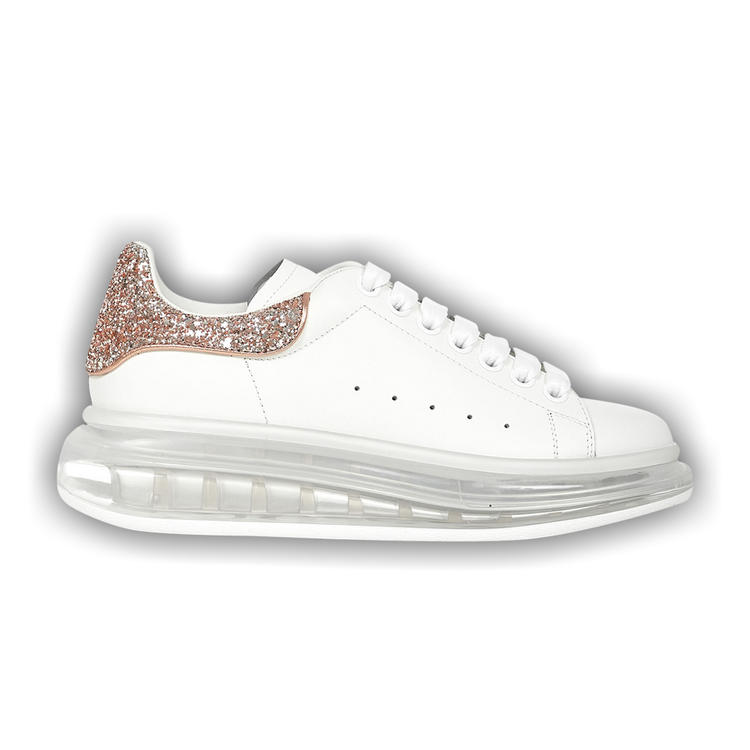 Buy Alexander McQueen Wmns Oversized Sneaker 'Clear Sole - Pink Glitter' -  621718 WHZ41 9928 | GOAT