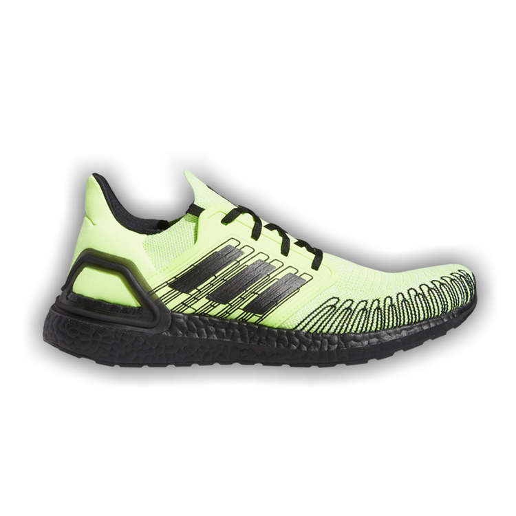 Buy Adidas UltraBoost 20 'Signal Green Black' FY8984 GOAT