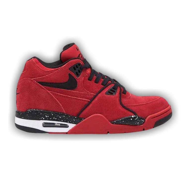 Nike air flight 89 red suede hotsell