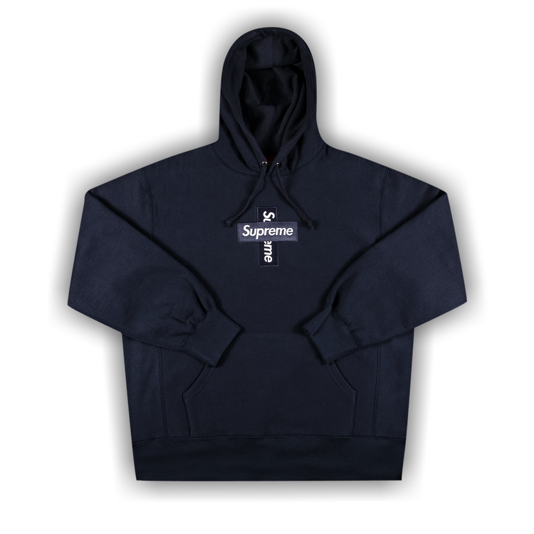 Supreme Rugby Sweatshirt in Navy Blue Cotton ref.523975 - Joli Closet