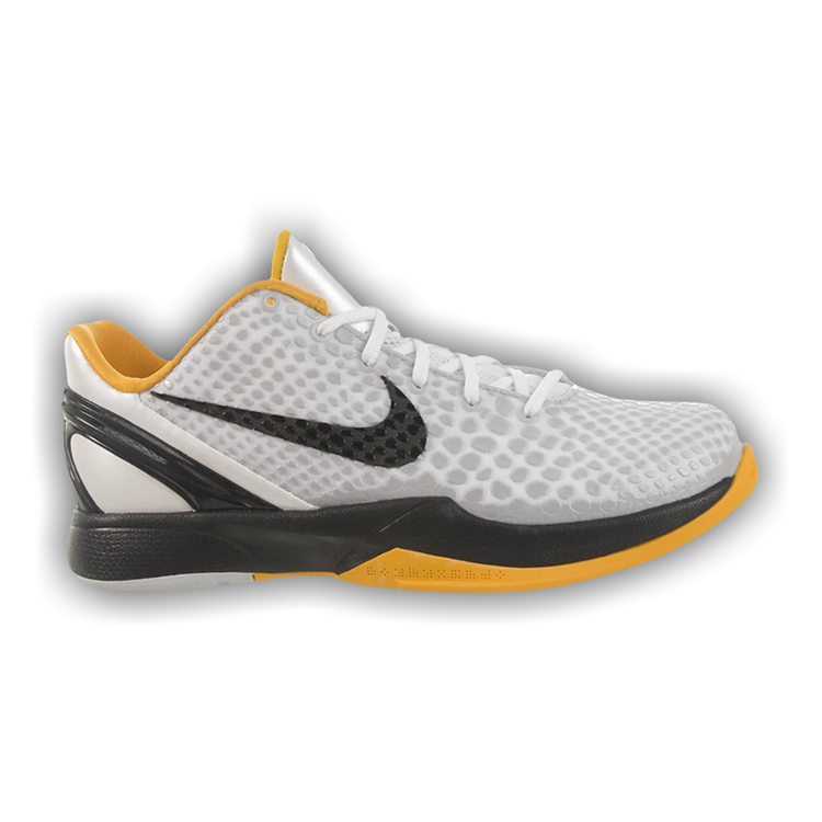 Vintage Nike Kobe VI 6 Black Del Sol Dark Grey 2010 Sneakers