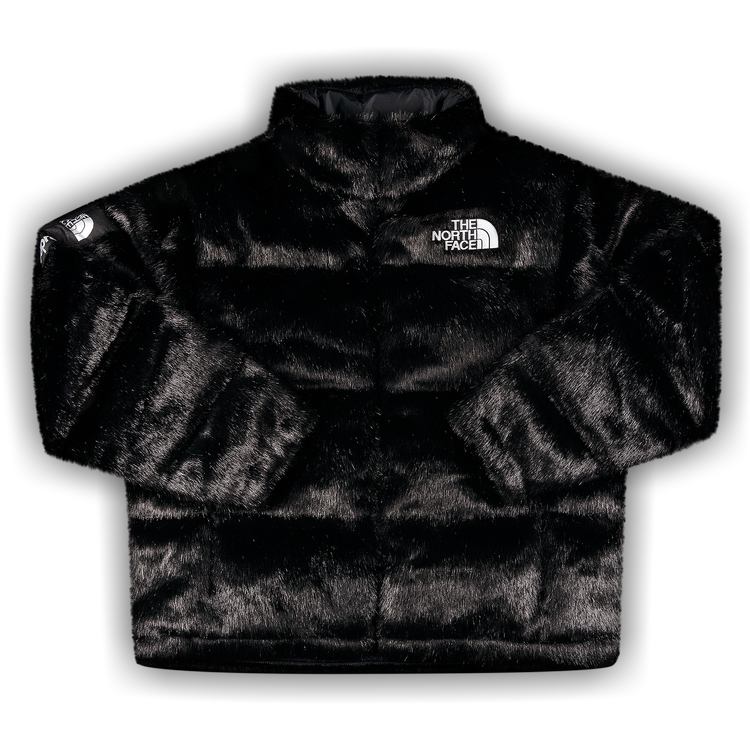 Supreme x The North Face Faux Fur Nuptse Jacket 'Black'