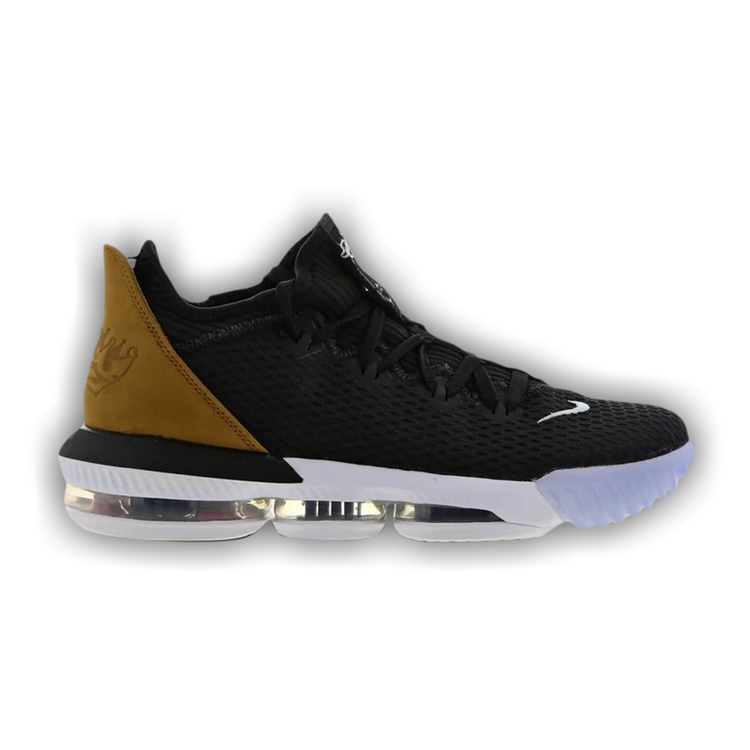 Black metallic gold lebron 16 best sale