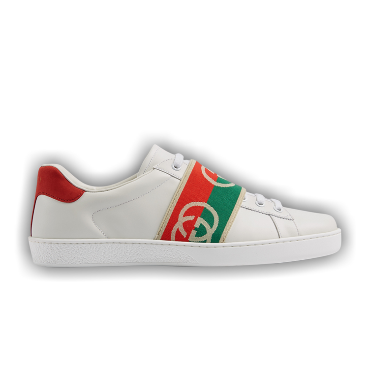 スニーカー Gucci Gucci Ace Sneakers Men's Ace sneaker with bee in white leather | GUCCI® US