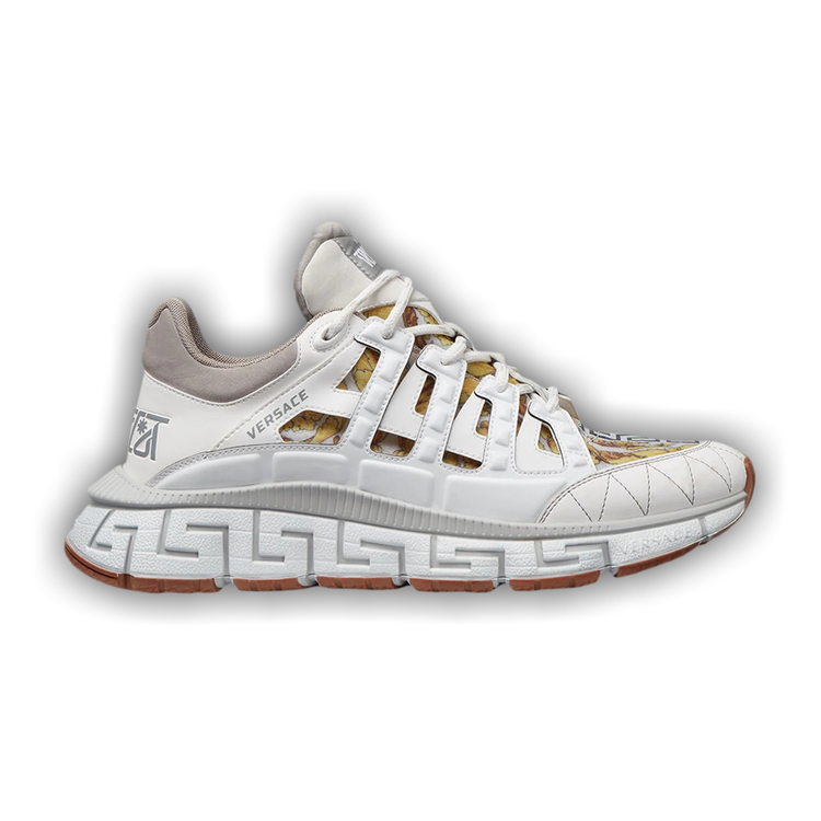スニーカー VERSACE DSU8094-1A09769 TRIGRECA JAQCURD BAROCCO SNEKAKERS Barocco Jacquard Trigreca Sneakers Black | VERSACE US