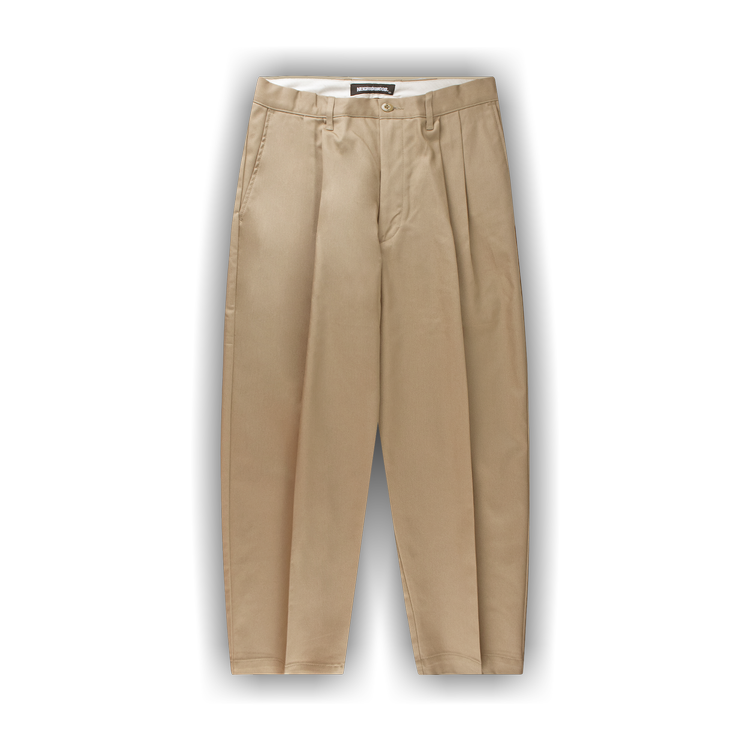 Buy Neighborhood Two Tuck Pant 'Beige' - 202AQNH PTM04 BEIG