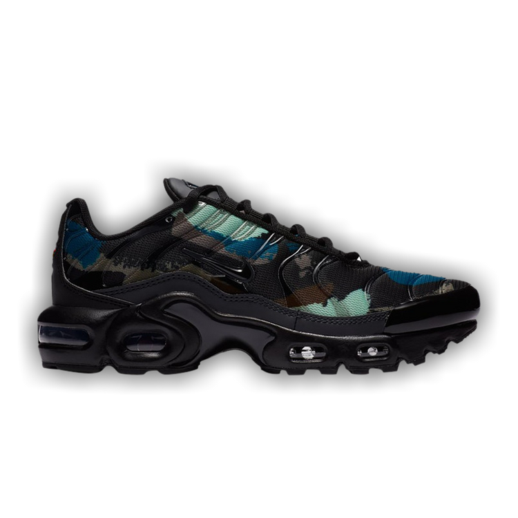 Buy Air Max Plus GS Camo Black Green DB2608 001 GOAT