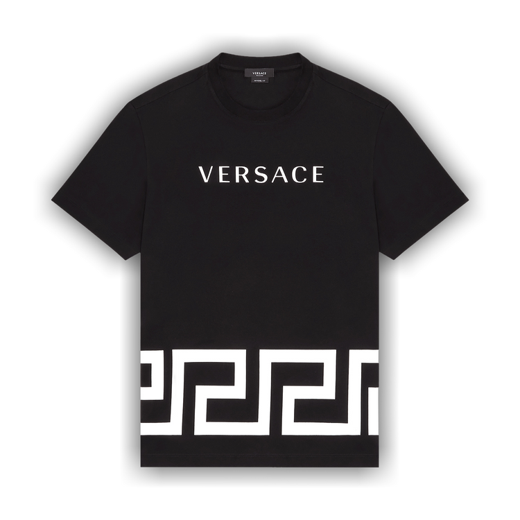 Buy Versace Greca T Shirt Black A88560 A235263 A1008 GOAT