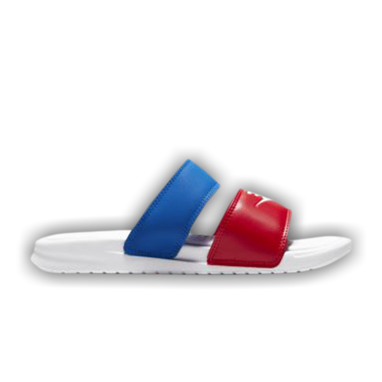 Buy Wmns Benassi Duo Ultra Slide University Red Game Royal 819717 110 GOAT CA