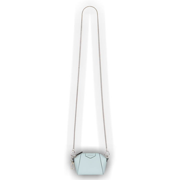 Baby antigona leather charm bag outlet