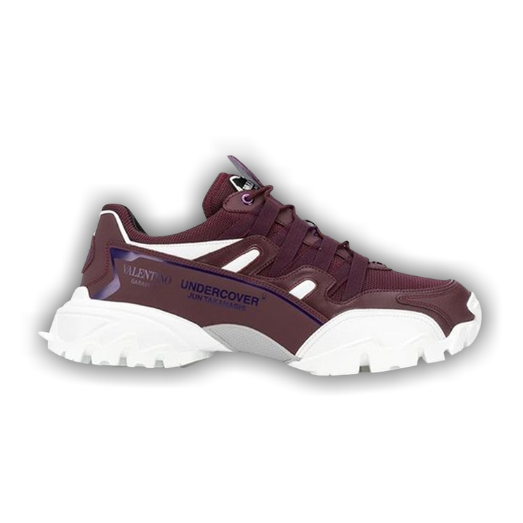 Buy Undercover x Valentino Climbers Trainer 'Burgundy' - SY0S0C20