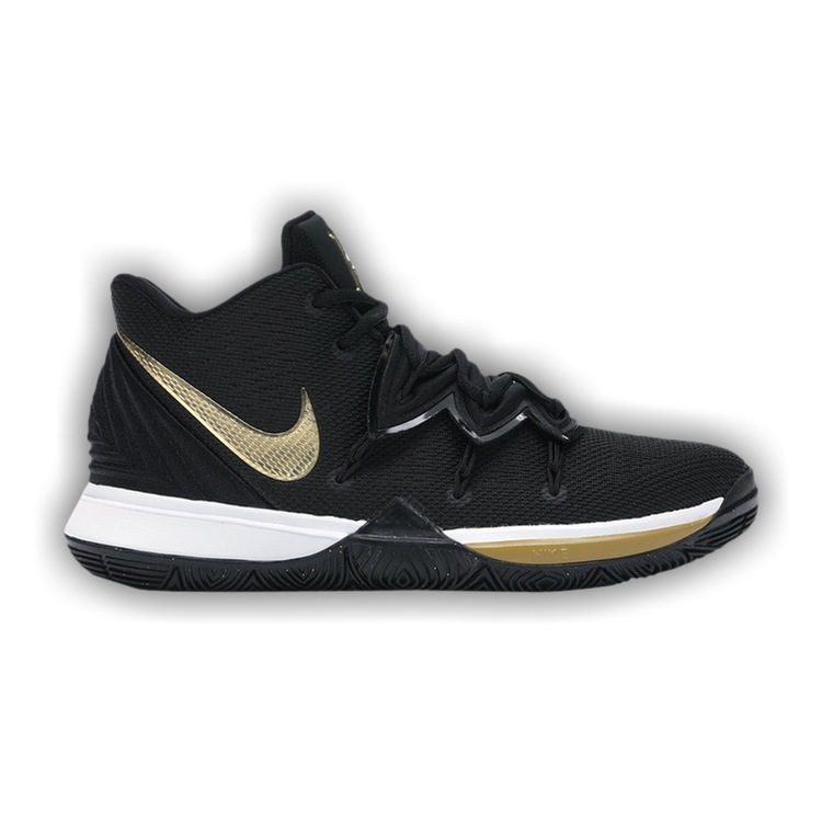 Kyrie 5 black metallic gold sales