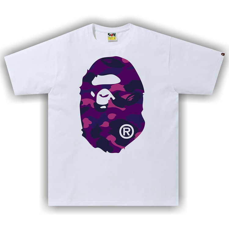 BAPE Color Camo College Crewneck (SS22) Purple