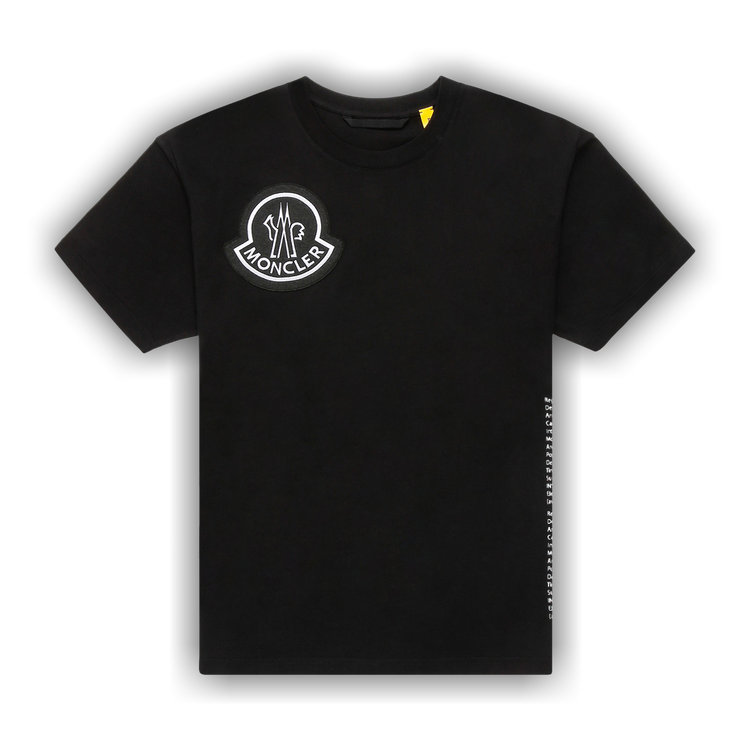 Moncler big logo t shirt discount