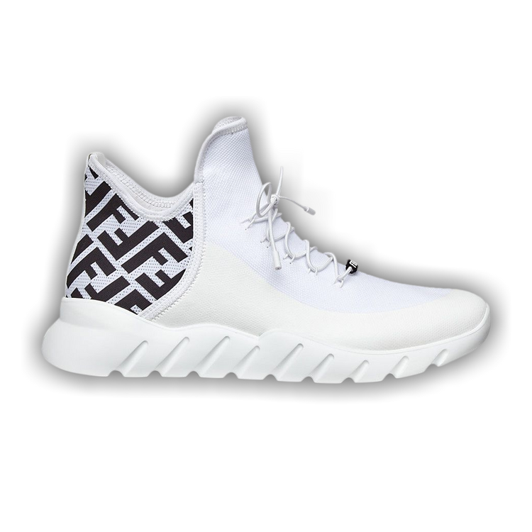 Buy Fendi FF Motif Mesh High 'White' - 7E1347 AC7H F13SS | GOAT