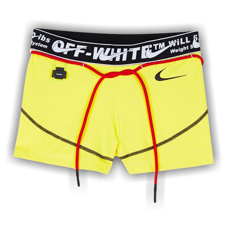Buy Nike x Off White NRG RU Pro Shorts Opti Yellow CN5575 731