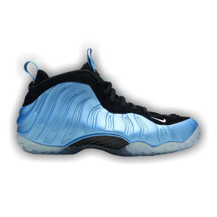 Foamposite white and on sale blue