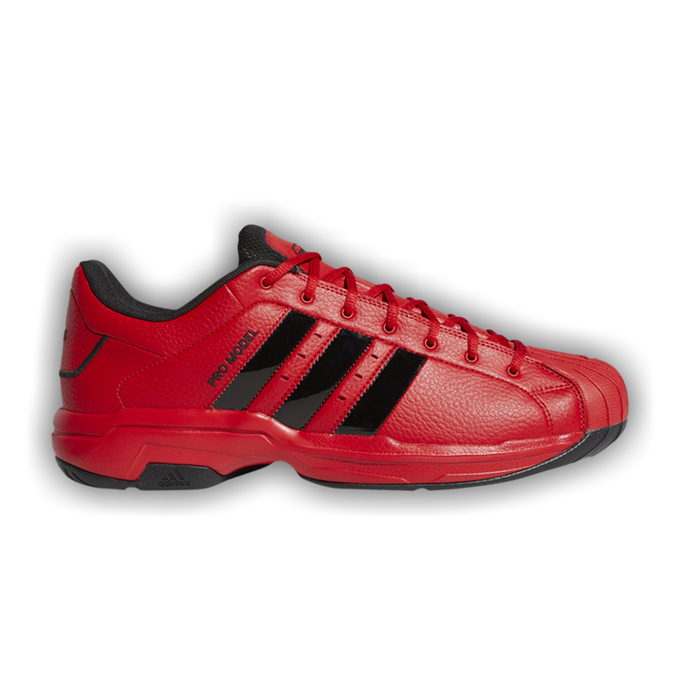 Adidas pro model red and black clearance