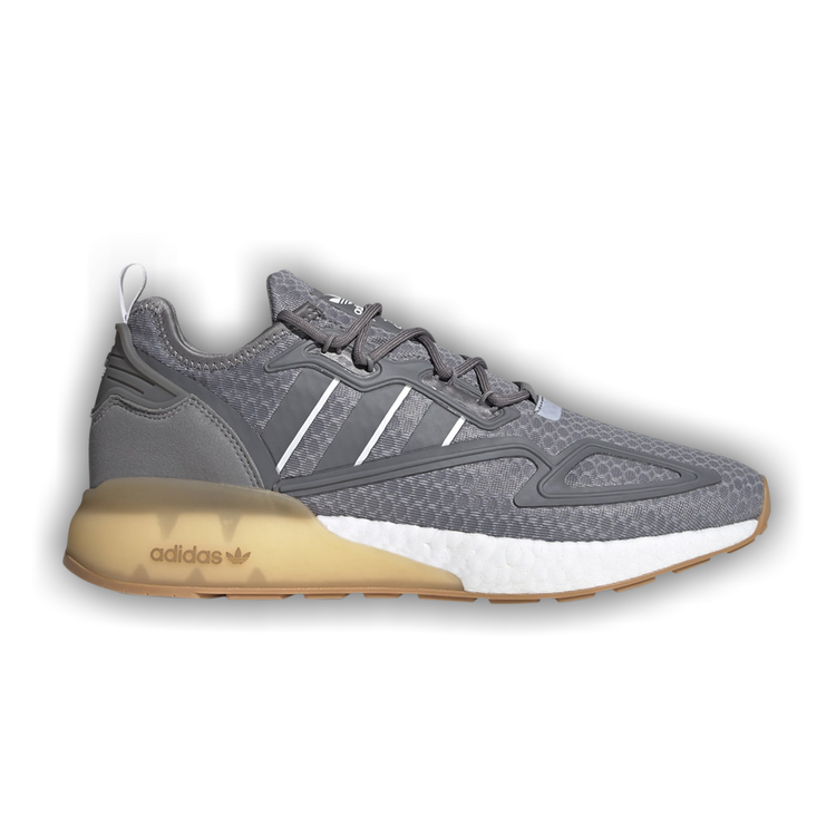 Buy Adidas ZX 2K Boost 'Grey Gum' - G58083 | GOAT