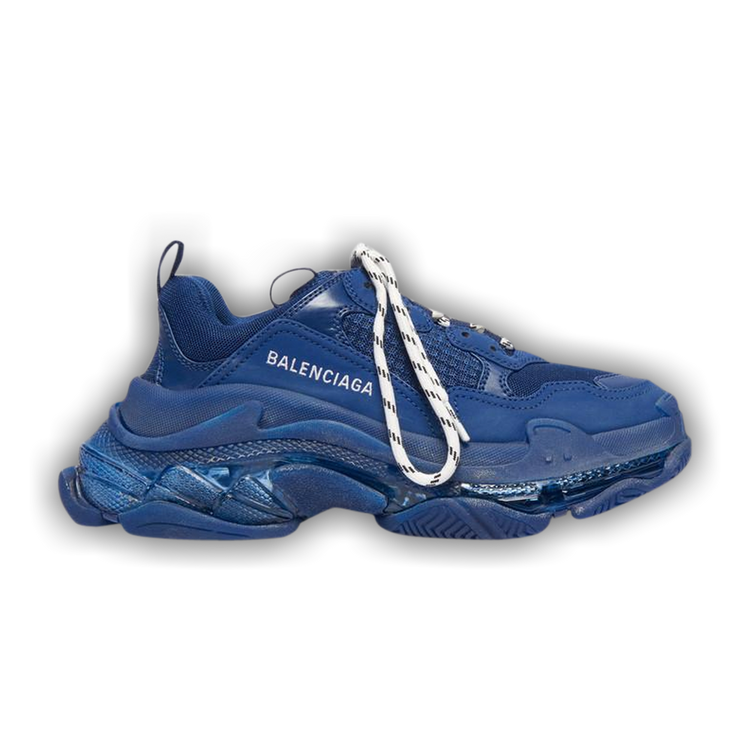 Buy Balenciaga Wmns Triple S Clear Sole Navy 544351 W2CE1 4107 GOAT
