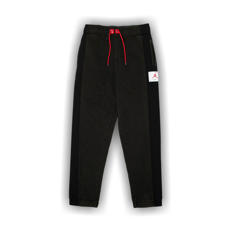 Buy Air Jordan x Union NRG AJ Flight Pants 'Black' - 2 