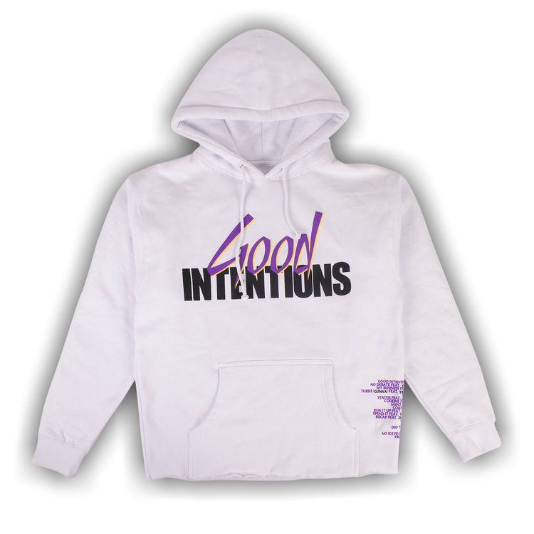 Buy Vlone x Nav Doves Good Intentions Hooded Sweatshirt White