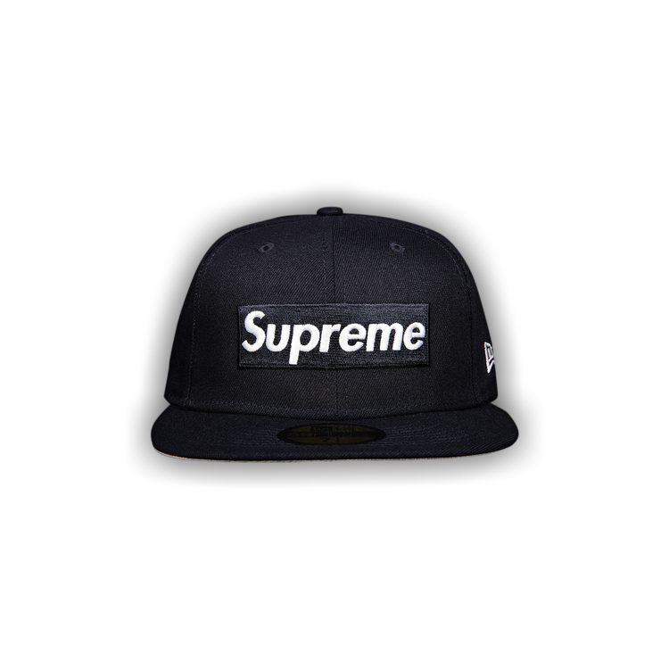 Supreme x New Era Champions Box Logo Hat 'Navy'