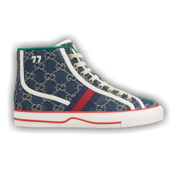 Buy Gucci Wmns Tennis 1977 High 'Denim' - 627838 2KQ90 4464