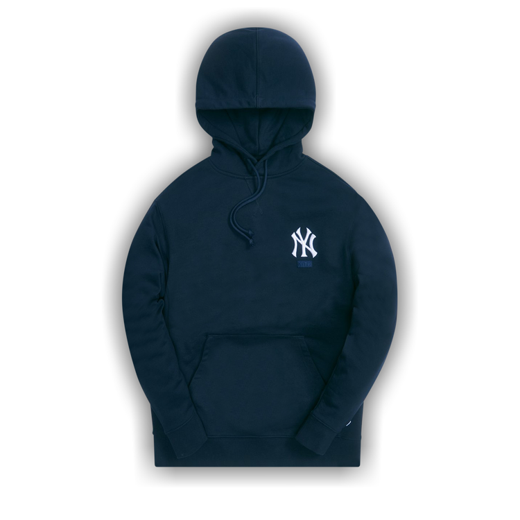 Nike New York Yankees Logo Hoodie Blue - Midnight Navy