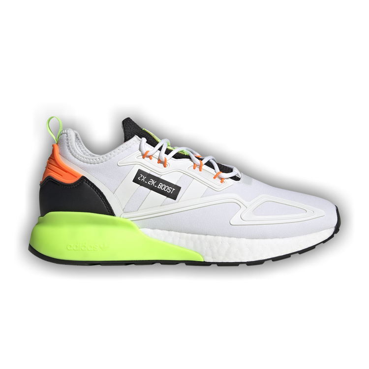 Buy Adidas ZX 2K Boost 'Cloud White Green' - GV7380 | GOAT CA