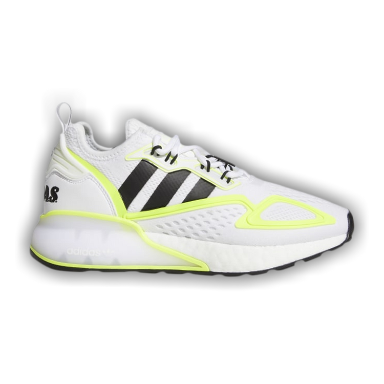 Buy ZX 2K Boost J 'White Solar Yellow' - GY5062 | GOAT