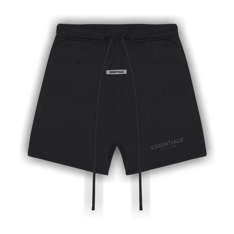 Buy Fear of God Essentials Sweat Shorts 'Black' - 0160 25050 0091
