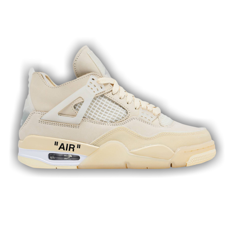 Buy Off-White x Wmns Air Jordan 4 Retro SP 'Sail' Sample